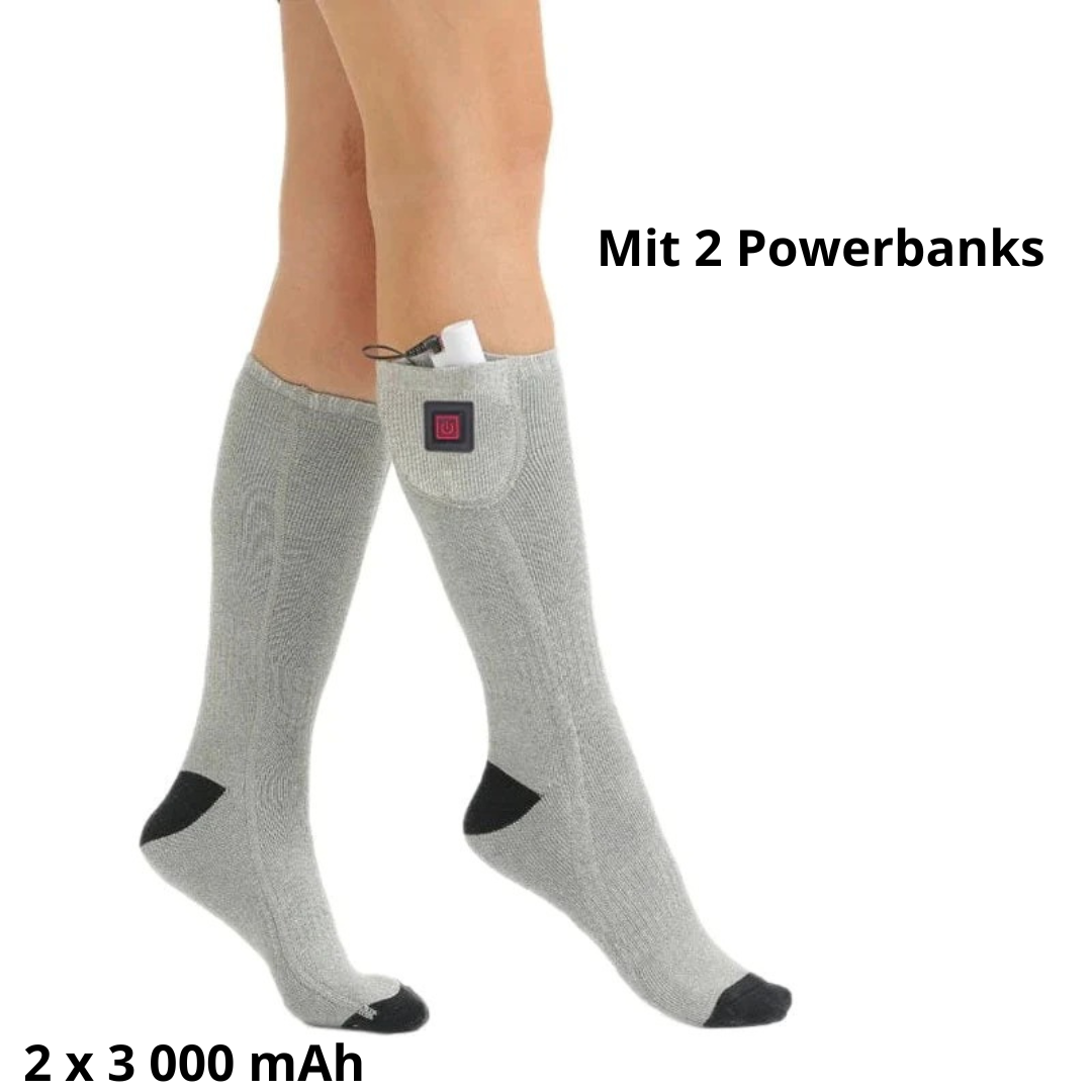 Beheizte Socken mit einstellbarer Temperatur - Unisex