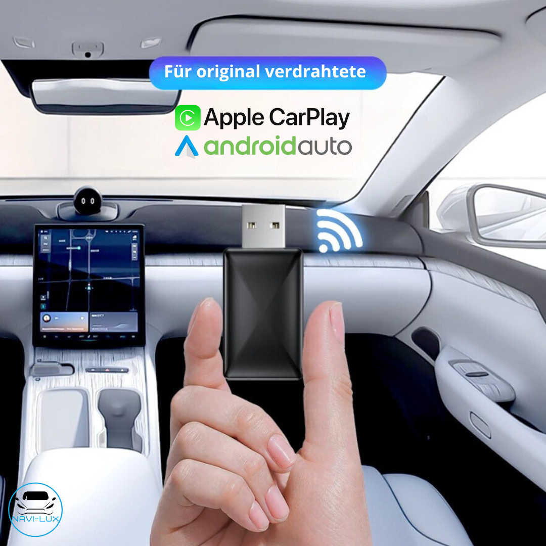 MiniWireless-Lux™ - Apple Carplay und Android Auto